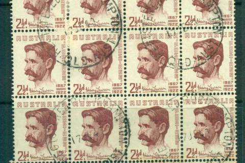 Australia-1949-Henry-Lawson-FDI-Block-12-FU-lot66286