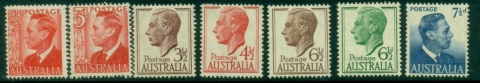 Australia-1950-52-KGVI-Definitive-MLH