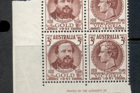 Australia-1951-Discovery-of-Glod