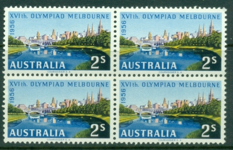 Australia-1956-Summer-Olympics-Melbourne-2sh-block-MUH