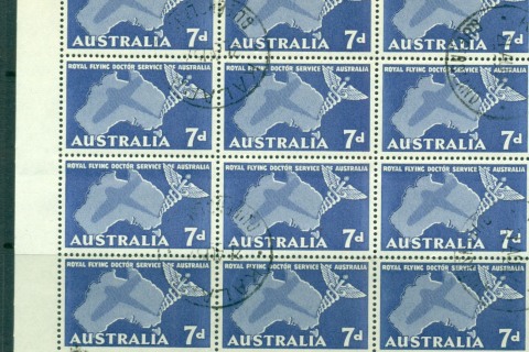 Australia-1957-Royal-Flying-Doctor-Service-FDI-Block-12-FU-lot66307