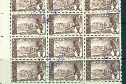 Australia-1958-Broken-Hill-tone-spotsFDI-Block-12-FU-lot66301