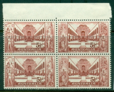 Australia-1958-Canberra-war-memorial-block-MLH