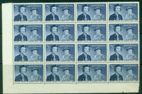 Australia-1960-Girl-Guides-50th-Anniversary-block-16-MUH