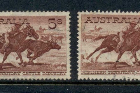 Australia-1961-Cattle-5-both-papers-FU
