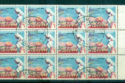 Australia-1962-Inland-Mission-FDI-Block12-FU-lot66283