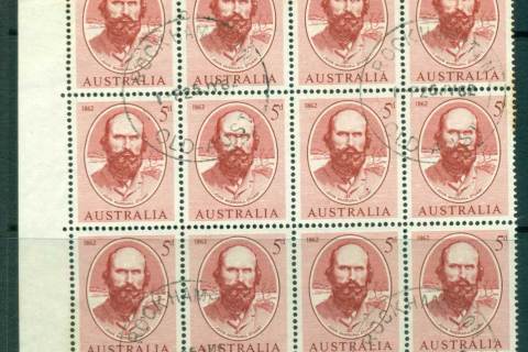 Australia-1962-Stuarts-Overland-Crossing-lt-tones-FDI-Block-12-FU-lot66324