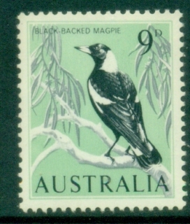 Australia-1963-65-Birds-9d-MLH