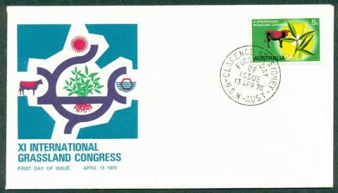 Australia-1970-Grasslands-Unaddressed-FDC-Lot27928