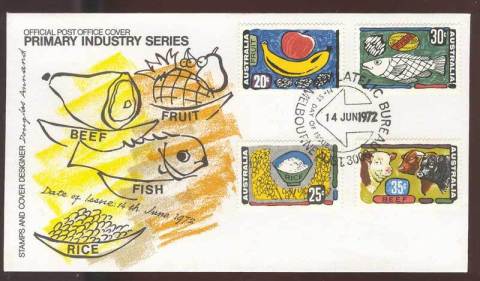 Australia-1972-FDC-Primary-Industries-Lot13485