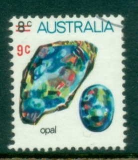 Australia-1973-Minerals-Gemstones-9c-on-8c-FU.jpg