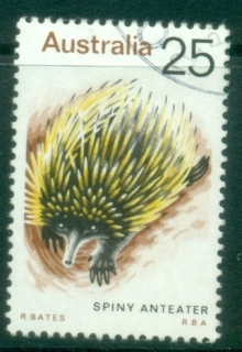 Australia-1973-Pictorial-25c-Echidna-FU.jpg