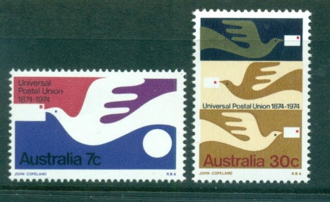 Australia-1974-UPU-Centenary-MUH-lot56499