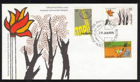 Australia-1975-Envionments-FDC-Lot13523