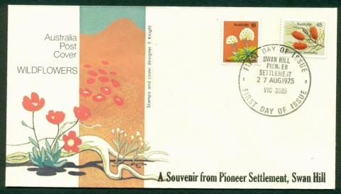 Australia-1975-Flowers-Swan-Hill-FDC-Lot20013