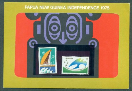 Australia-1975-PNG-Independence-POP-lot32156