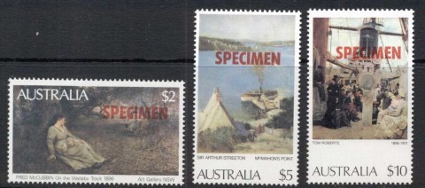 Australia-1977-84-Paintings-SPECIMEN-MUH