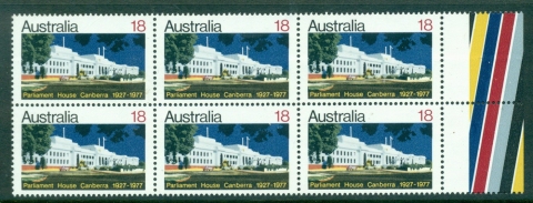 Australia-1977-Parliament-House-Blk-6-MUH-lot34009