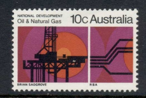 Australia-1978-National-development-10c-Oil-Gas-MUH