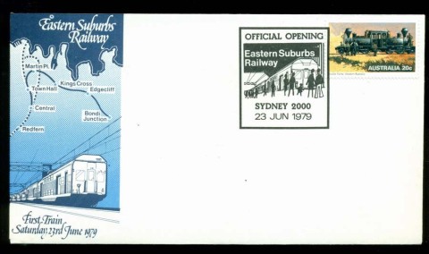 Australia-1979-Eastern-Suburbs-Railway-FDC-Lot20192