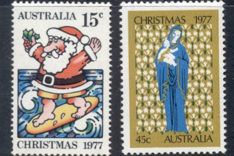 Australia-1977-Xmas-MUH