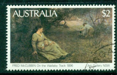 Australia-1981-2-Painting-CTO-Lot23679