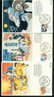 Australia-1981-Xmas-3x-Maxicards-lot80491