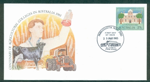 Australia-1983-Agricultural-Colleges-PSE-Paramatta-FDI-lot37029