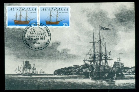 Australia-1983-Australia-Day-Maxicard-lot80390