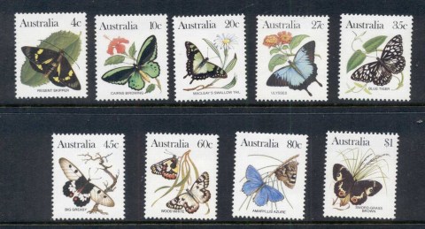 Australia-1983-Australian-Butterflies-MUH