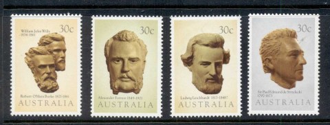 Australia-1983-Australian-Explorers-MUH