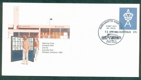 Australia-1983-Canberra-GPO-PSE-Paramatta-FDI-lot37027