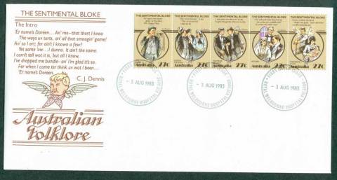 Australia-1983-Sentimental-Bloke-FDC-Lot27936