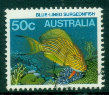Australia-1984-86-Marine-Life-50c-FU