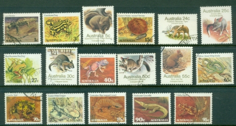 Australia-1984-86-Pictorials-Wildlife-FU