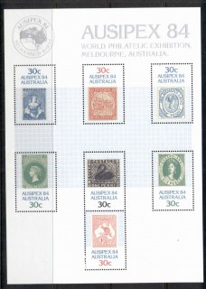 Australia-1984-AUSIPEX-MS-MUH