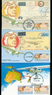 Australia-1984-Airmail-3x-Maxicards-lot80415