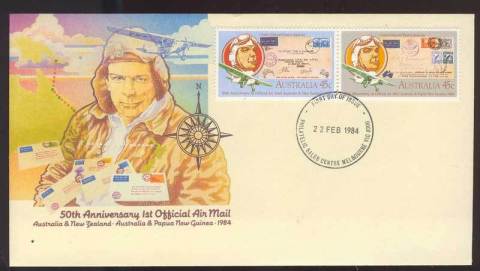 Australia-1984-Airmail-FDC-Lot12480