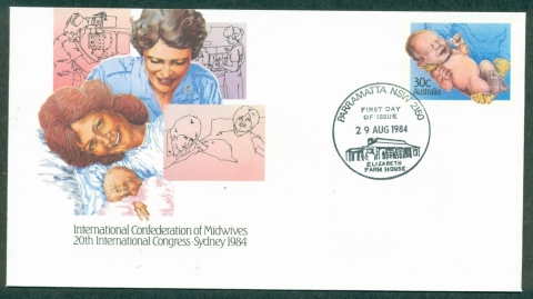 Australia-1984-Midwives-Congress-PSE-Paramatta-FDI-lot37036