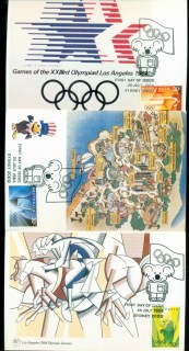 Australia-1984-Olympic-Games-3x-Maxicards-lot80470