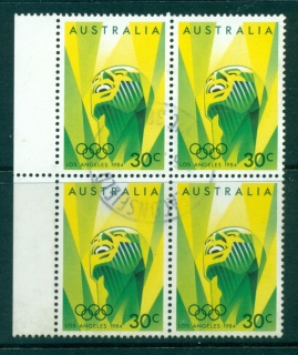 Australia-1984-Olympics-30c-Finish-Blk-4-FU-lot34318