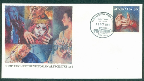 Australia-1984-Victorian-Arts-Centre-PSE-Paramatta-FDI-lot37037