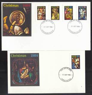 Australia-1984-Xmas-2-FDC-Lot12498