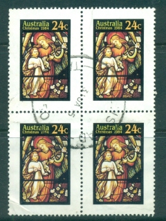 Australia-1984-Xmas-24c-Blk-4-FU-lot34497