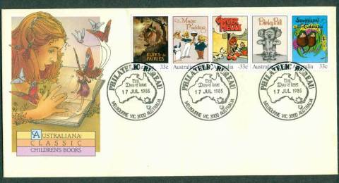 Australia-1985-Childrens-Books-Melbourne-FDC-Lot27954