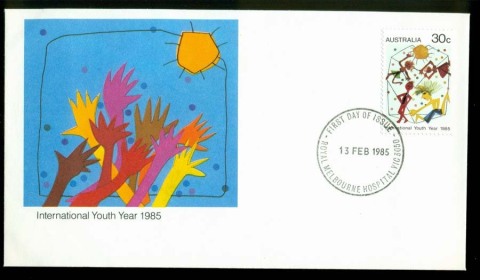 Australia-1985-International-Youth-Year-FDC-Lot19697