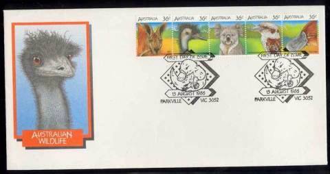 Australia-1986-Austalian-Wildlife-FDC-Lot12440