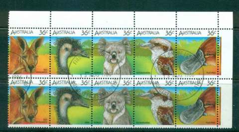 Australia-1986-Australian-Wildlife-2x-Str-5-CTO-lot5220