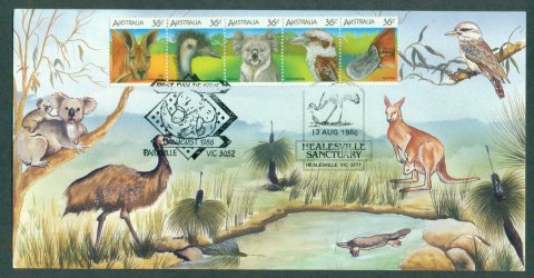 Australia-1986-Australian-Wildlife-Str-Maxicard-lot80464