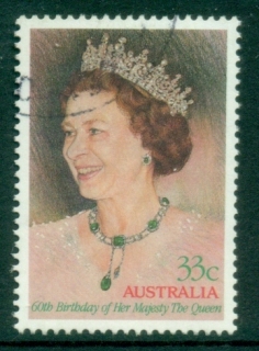 Australia-1986-QEII-60th-Birthday-FU